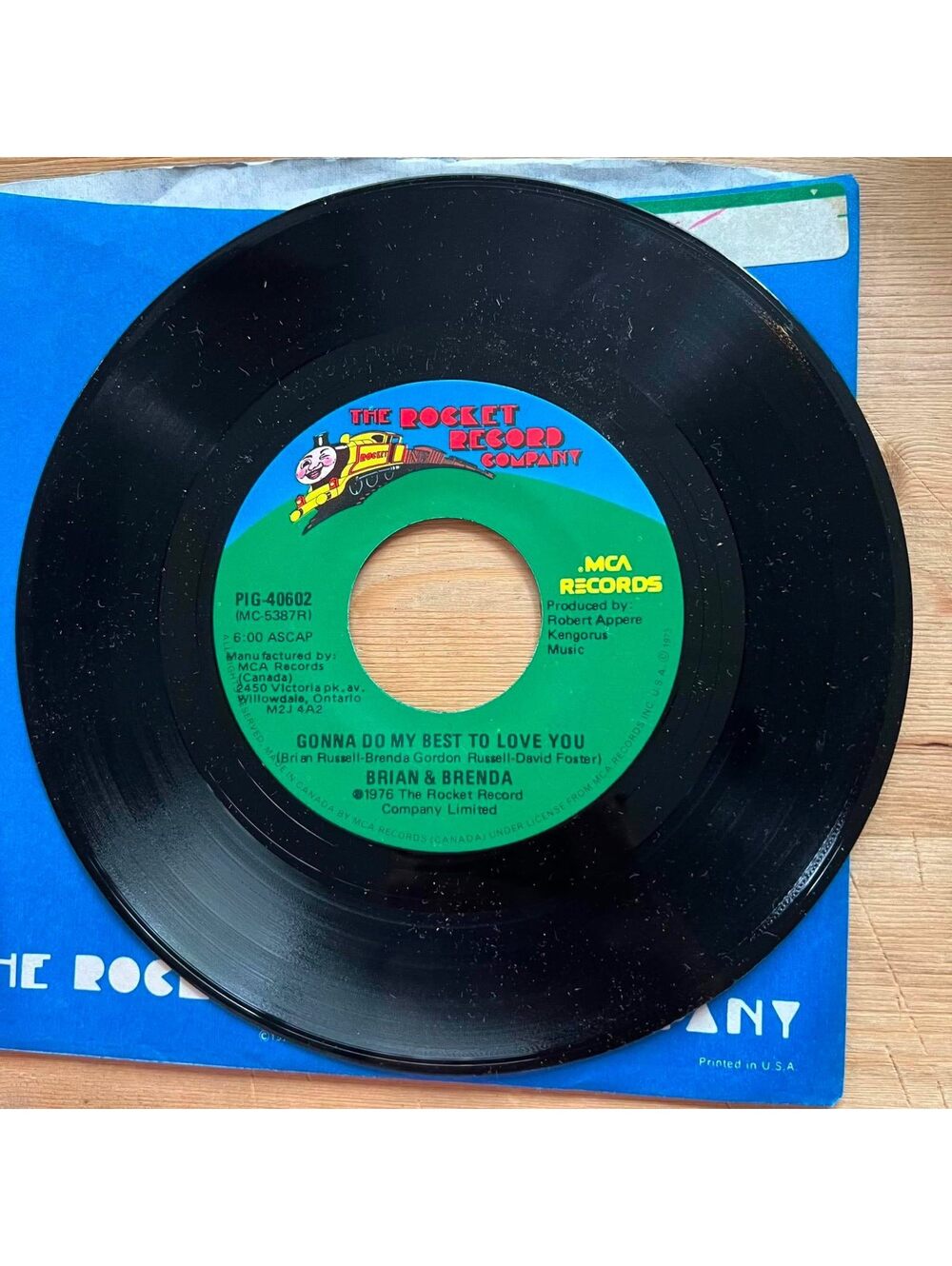 Brian & Brenda - Gonna do my Best to Love You 45rpm VG+ R07